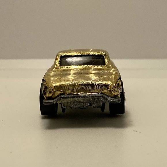 1977 Hot Wheels Ford Thunderbird T-Bird Gleam Team Gold Chrome Car - Picture 4 of 6
